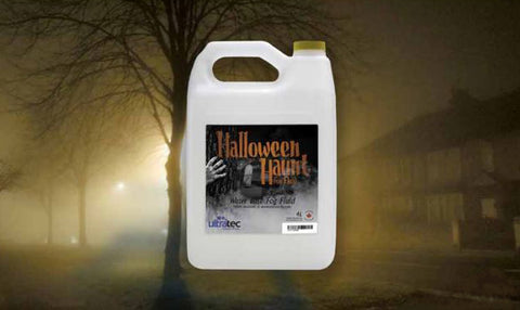 Halloween Haunt Fog Fluid 4Ltr UltraTec CFF-6000 CLF Fog Effects generator