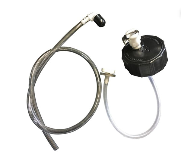 LID 5.1 Plastic - HazeBase HB-59059 Cap for 5L bottle Includes quick connect - HazeBase HB-59059