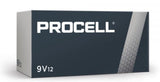9 Volt Duracell Procell Alkaline Battery PC1604BKD DU51640