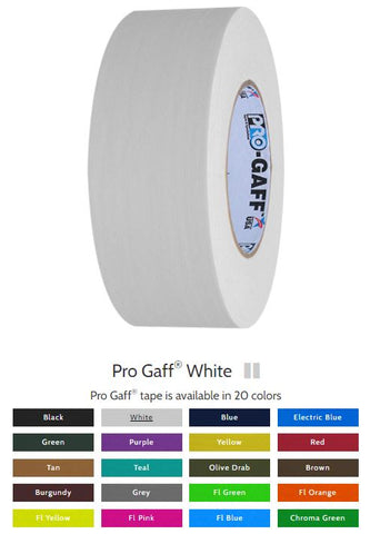 Pro Gaff  2x55yds  WHITE ProTAPES  001G255MWHT